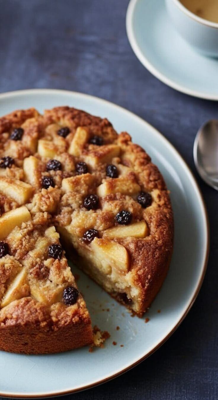 Apple Meditation Mulberry Healthy Cake