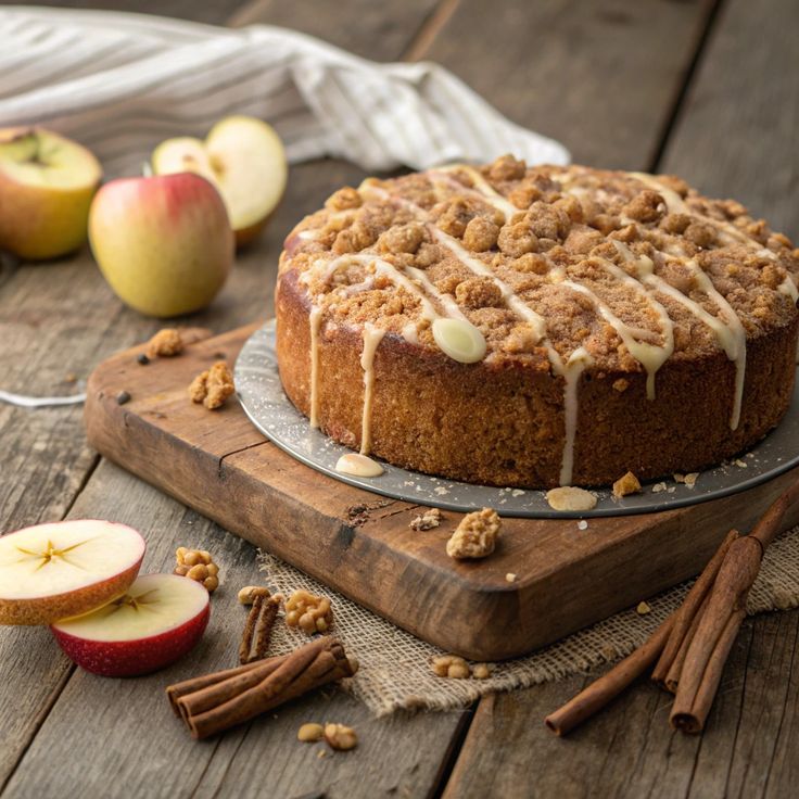 Apple Wheat Healthy Cake