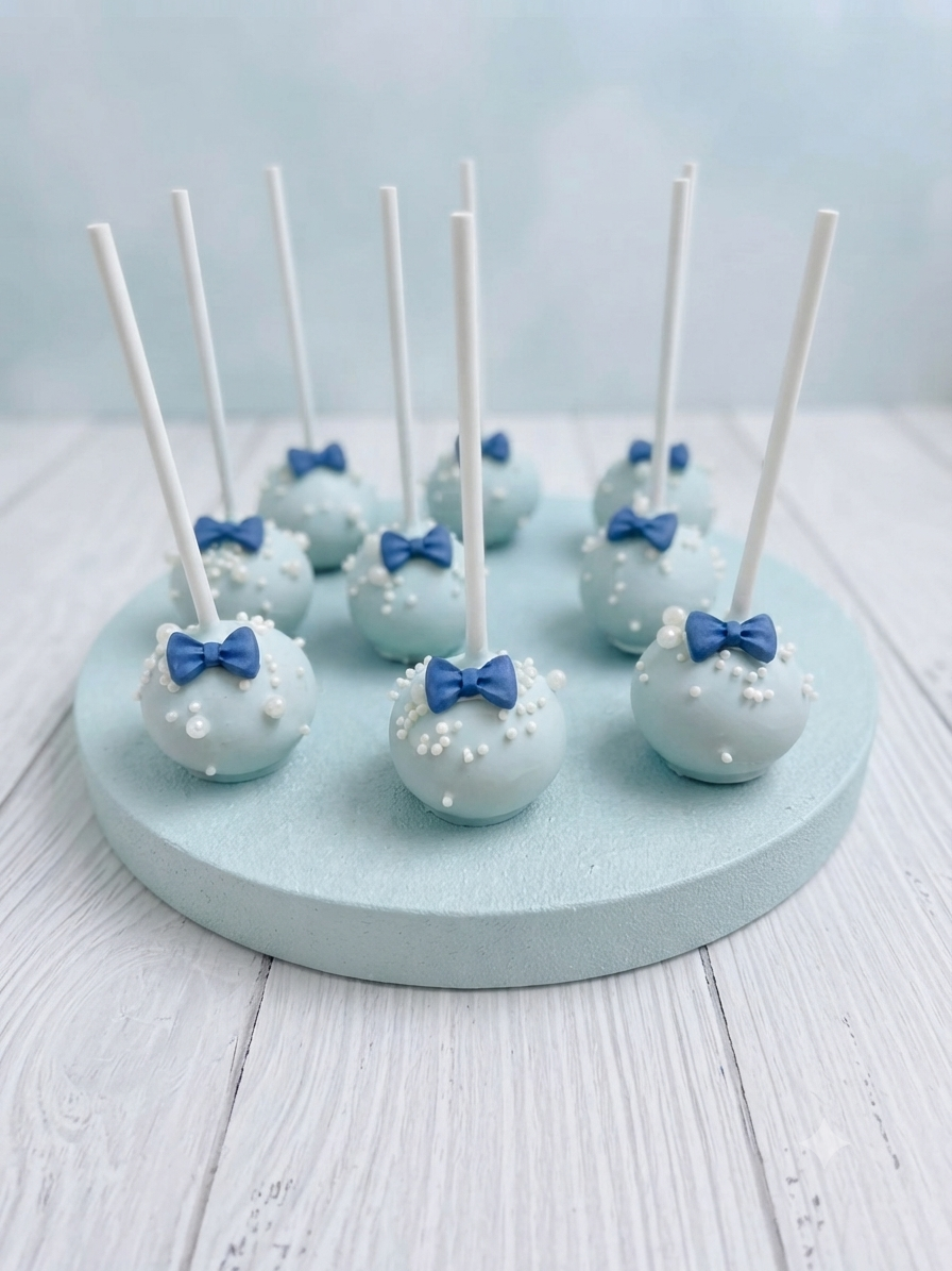Baby Boy Cake Pops