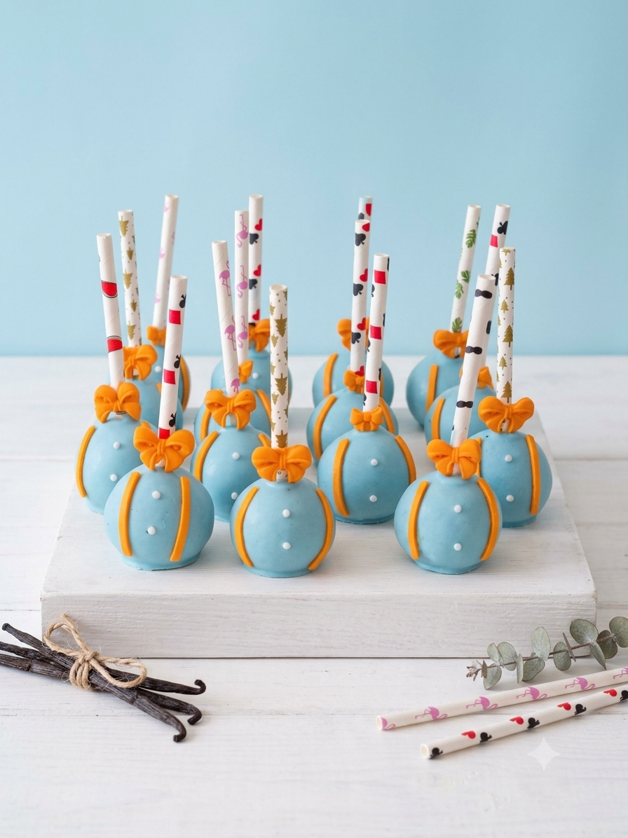 Blippi Theme Cake Pops