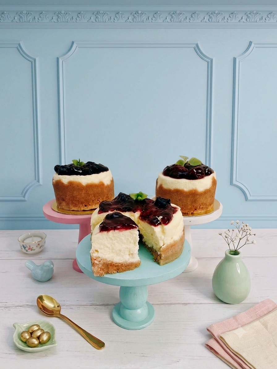 Blueberry New York Cheesecake