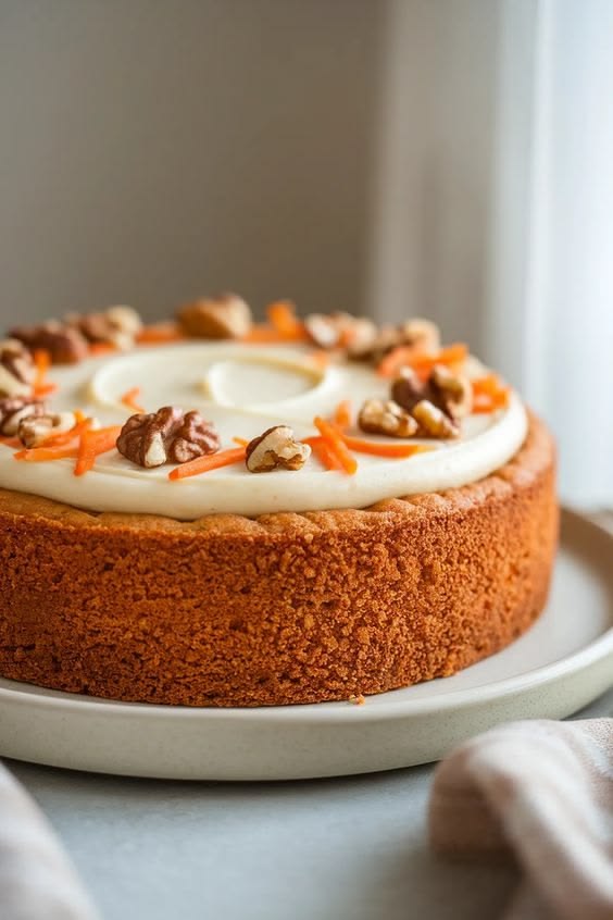 Carrot Wheat Healthy Cake