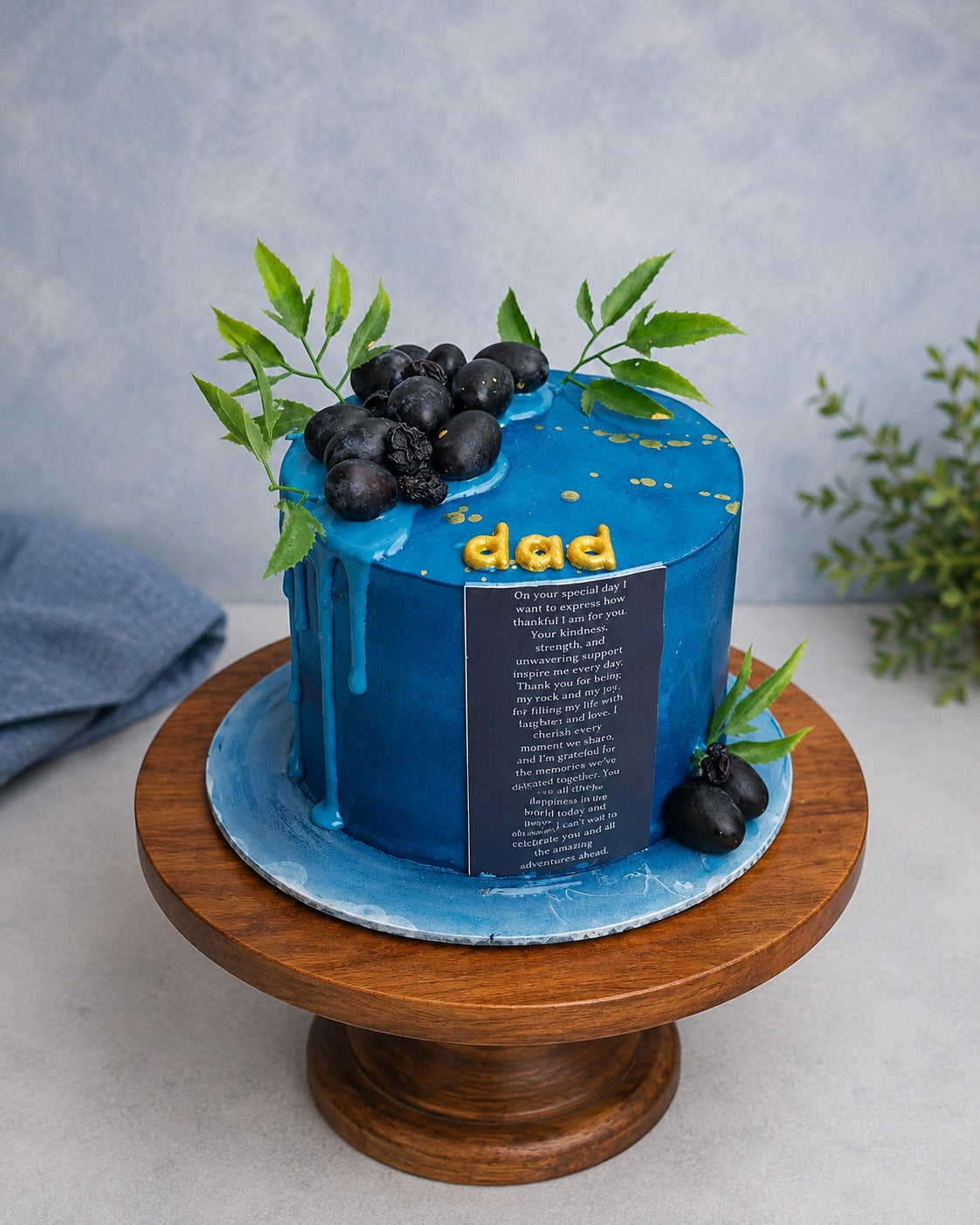 Elegant message Designer Cake