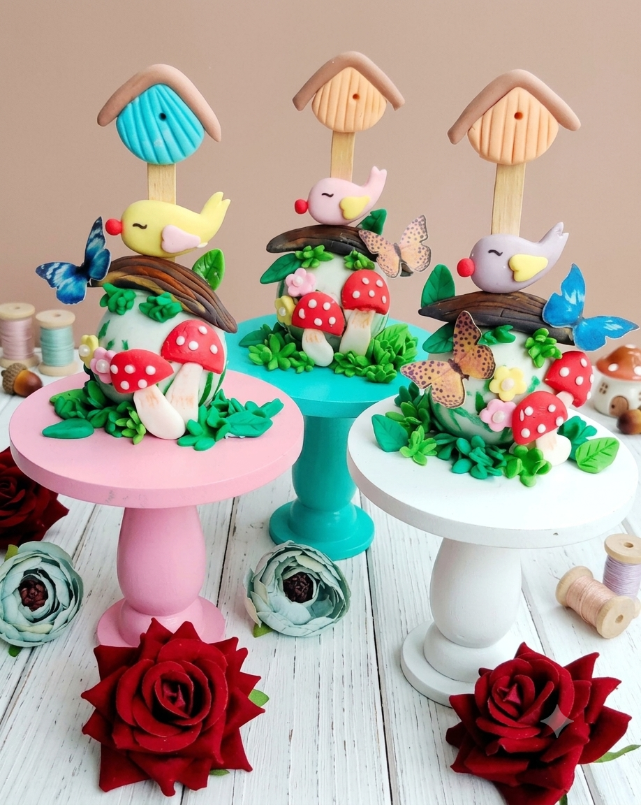 Fairy Theme Cake Pops