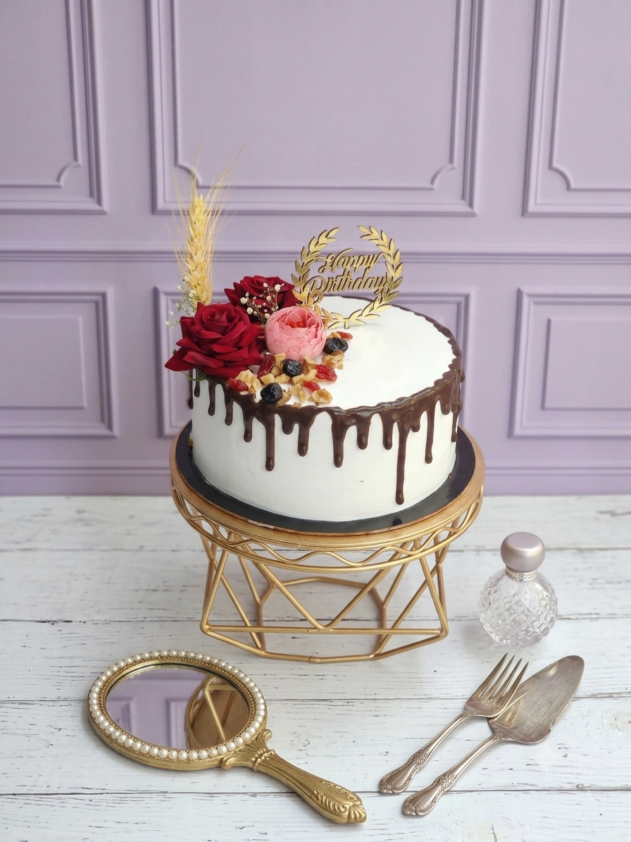 Floral Celebration Cake