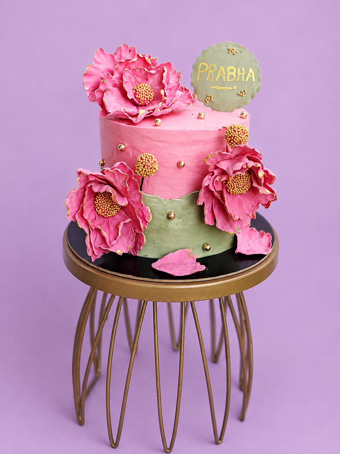 Floral Designer Cake