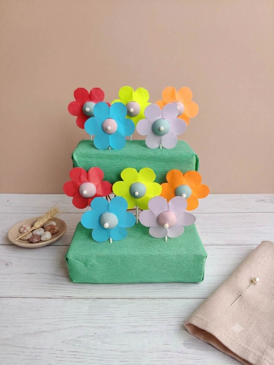 Flower Theme Cake pops