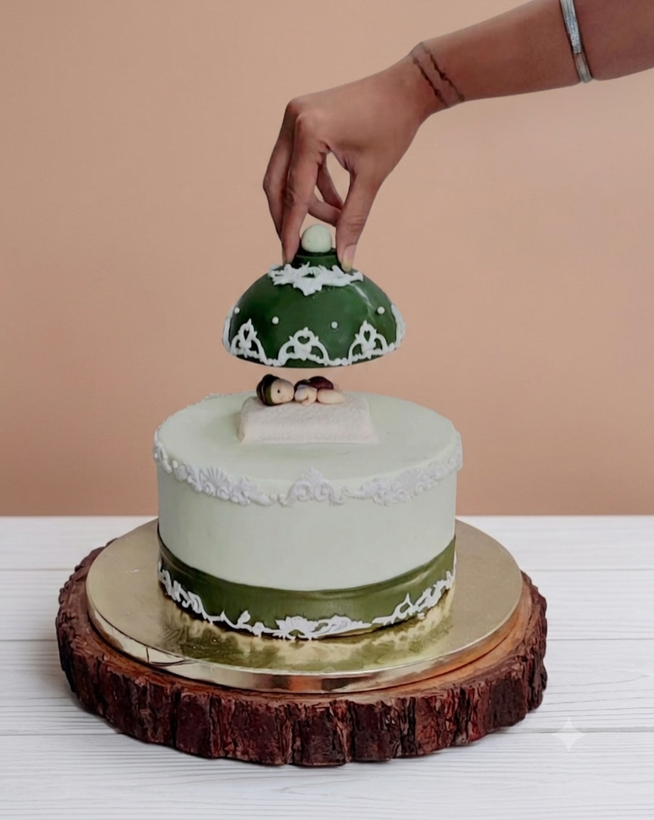 Gender Reveal Theme Cake