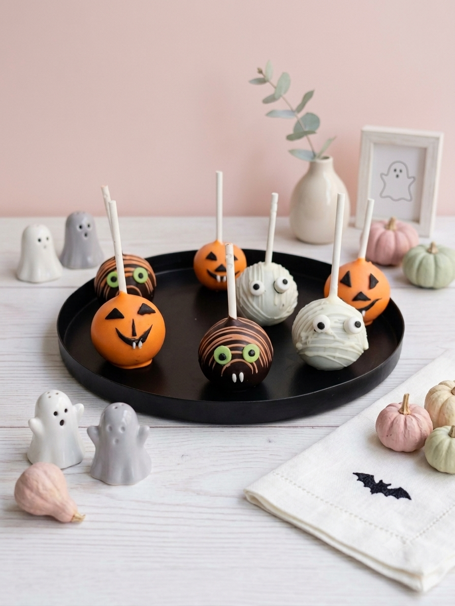 Halloween Theme Cake Pops
