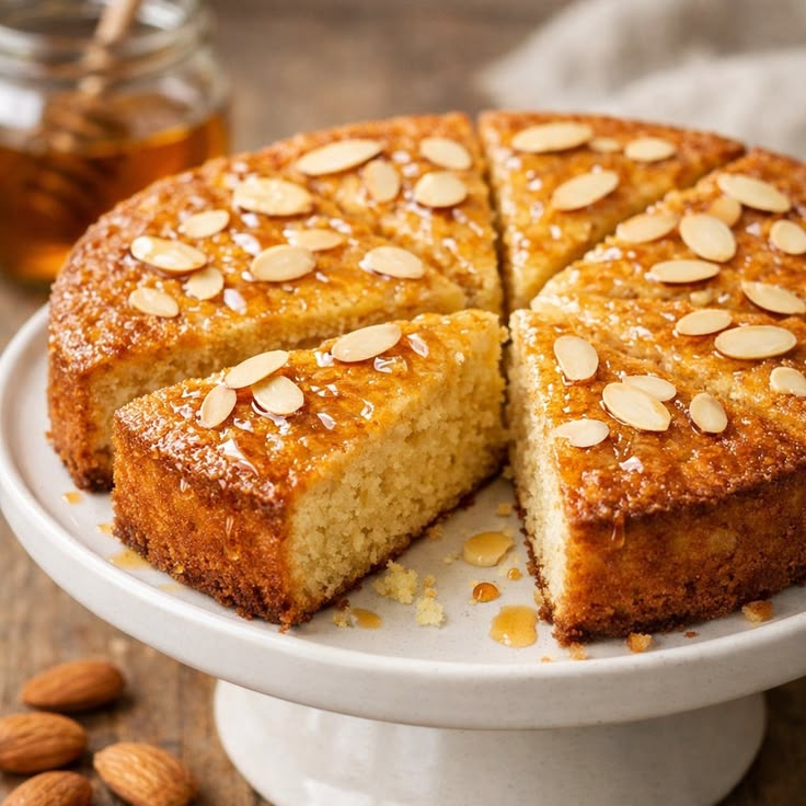 Healthy Almond Cakes