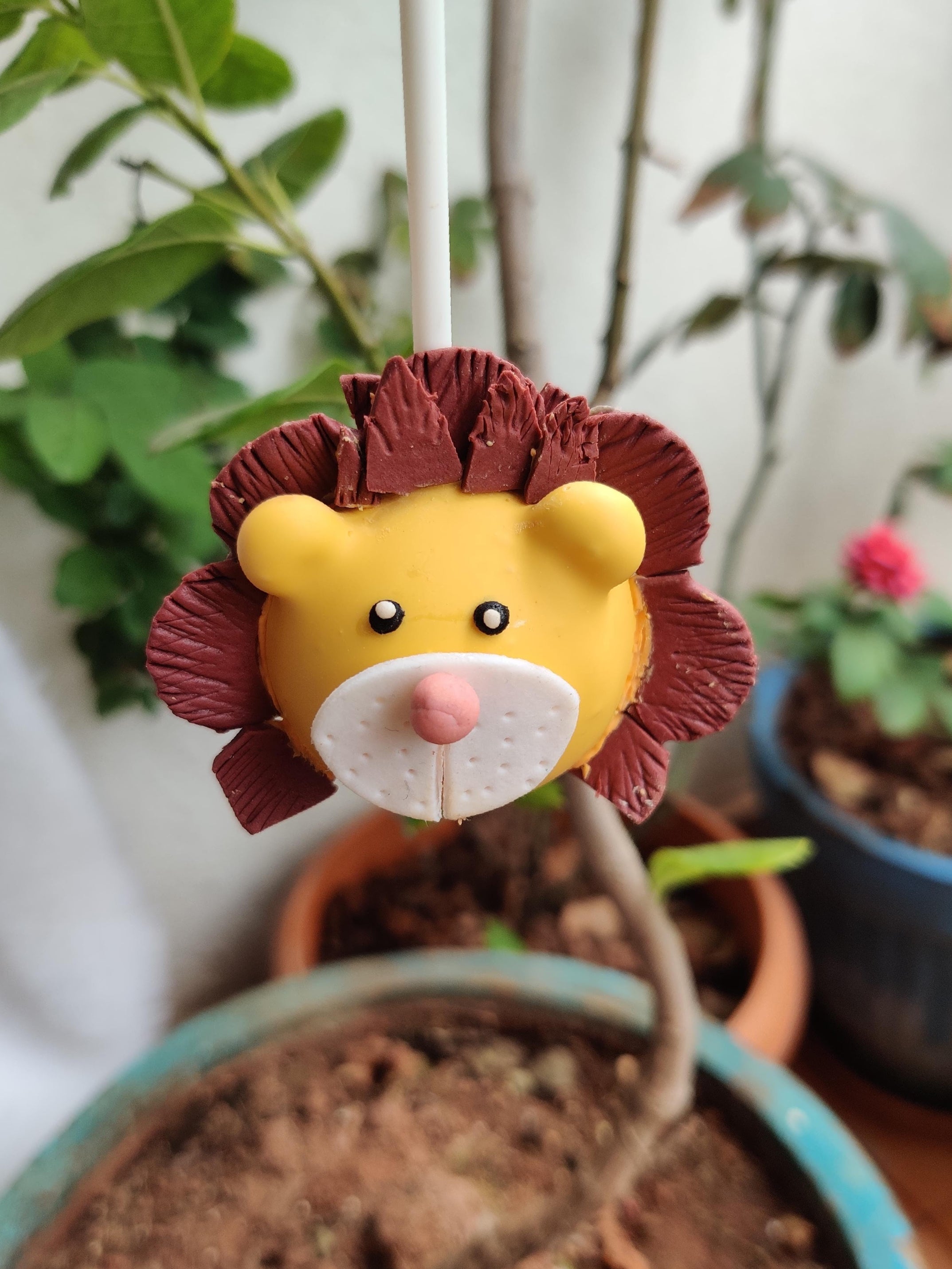 Jungle Animal Theme Cake Pops