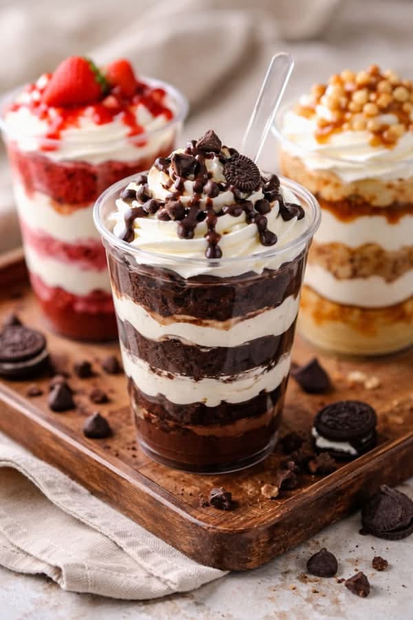 Mixed Jar Cake