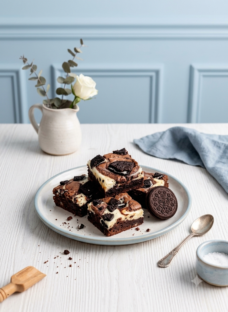 Oreo Brownie Cake