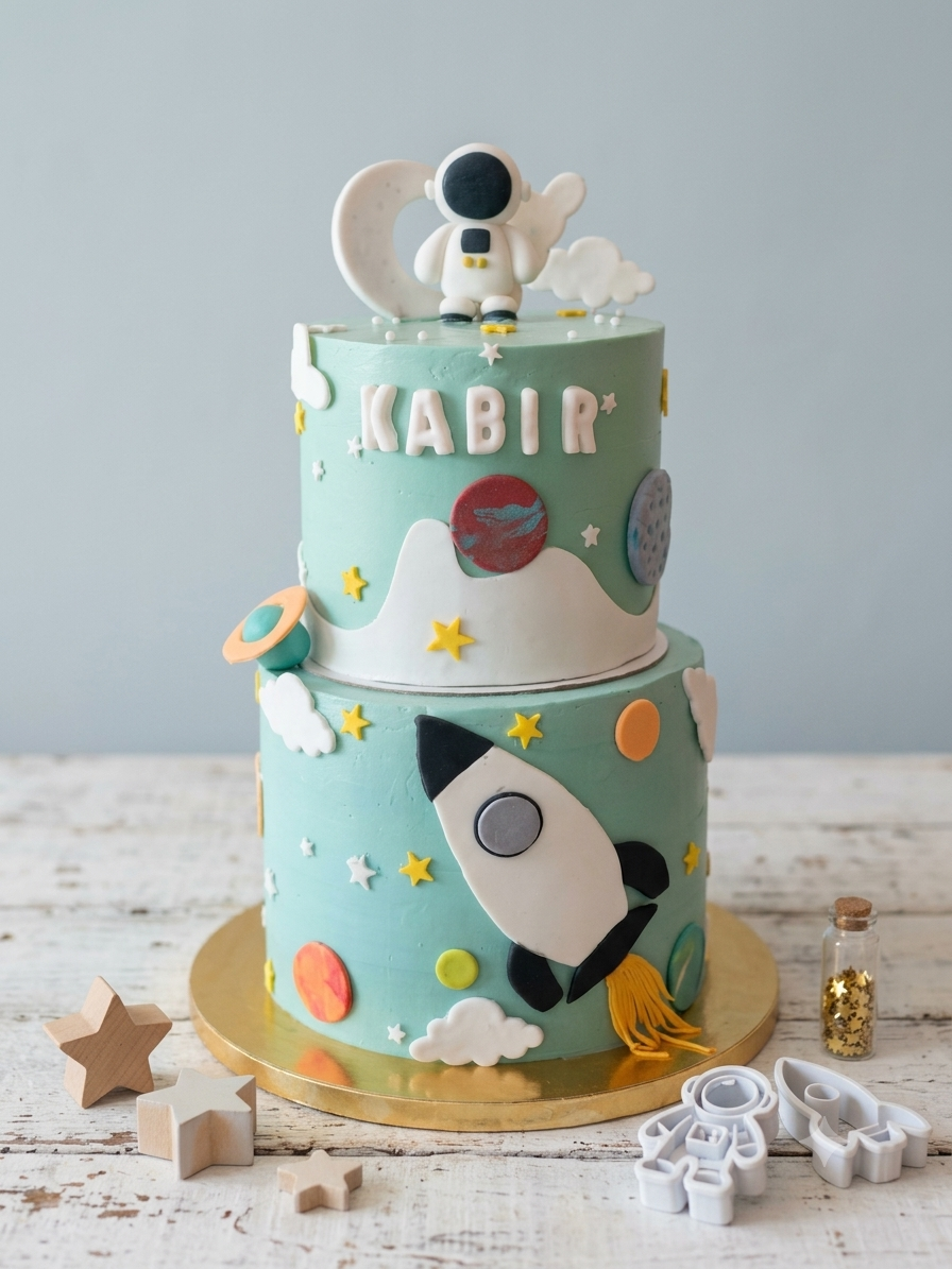 Space Theme Cake