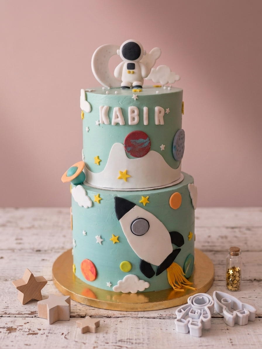 Space Theme Cake