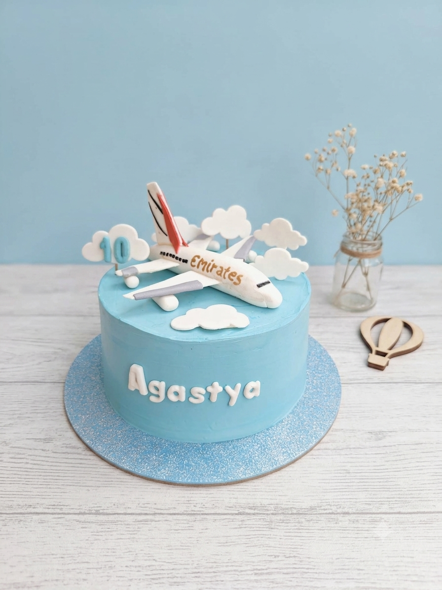Aeroplane Theme cake