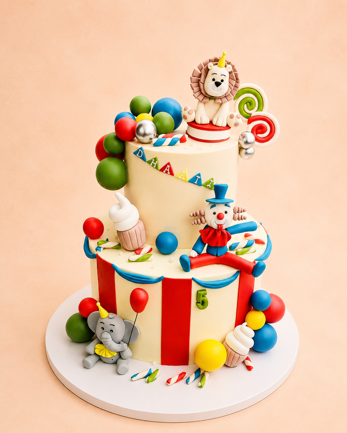 Circus Theme Cake