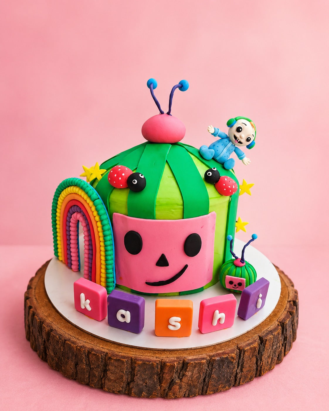 Cocomelon Theme Cake