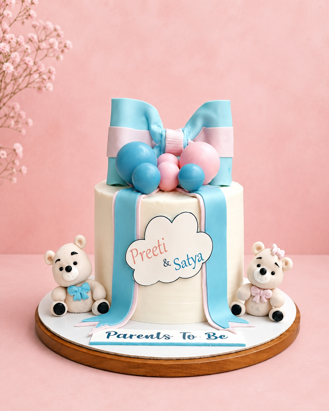 Gender Theme Cake