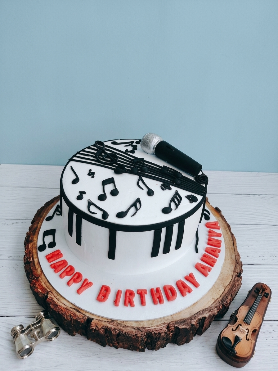 Music Theme Cake