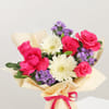 Vibrant Flowers & Choco Truffle Cake Combo