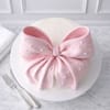 Pearls & Bow Elegance Cake