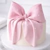 Pearls & Bow Elegance Cake
