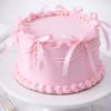 Pink Vintage Ribbon Cake
