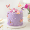Purple Butterfly Celebration Cake (1kg)
