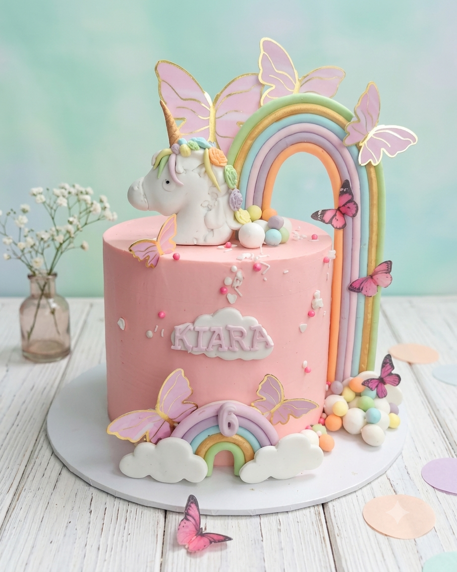 Unicorn Theme Cake